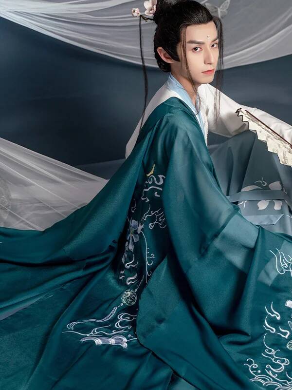 Hanbok Modern Set - زي هانفو صيني عصري جديد للرجال،
