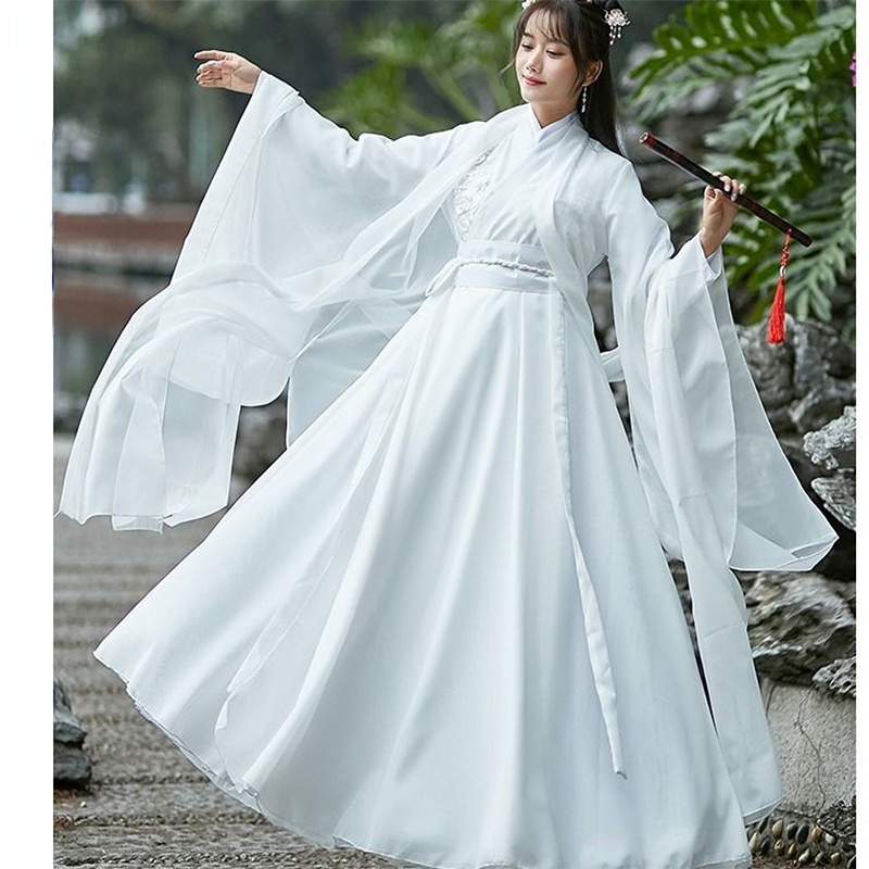 Hanbok Modern Set - فستان هانفو الصيني التقليدي للنساء ،