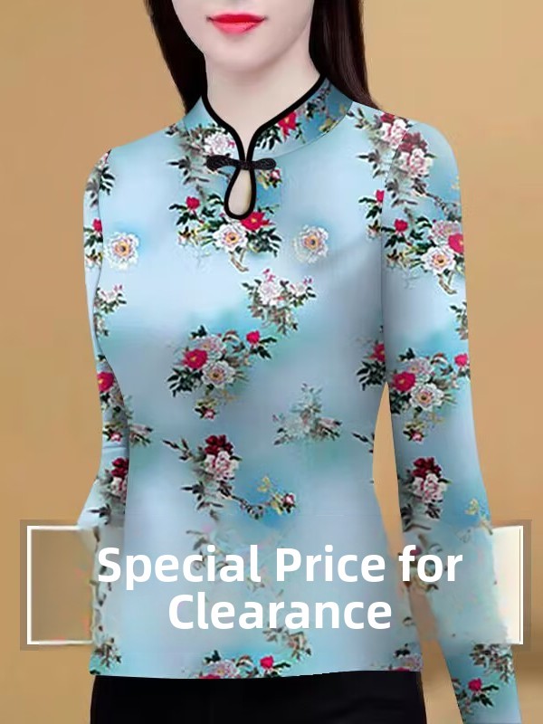 Ethnic Wear Fashion Designer - قميص داخلي نسائي أنيق مطبوع بتصميم