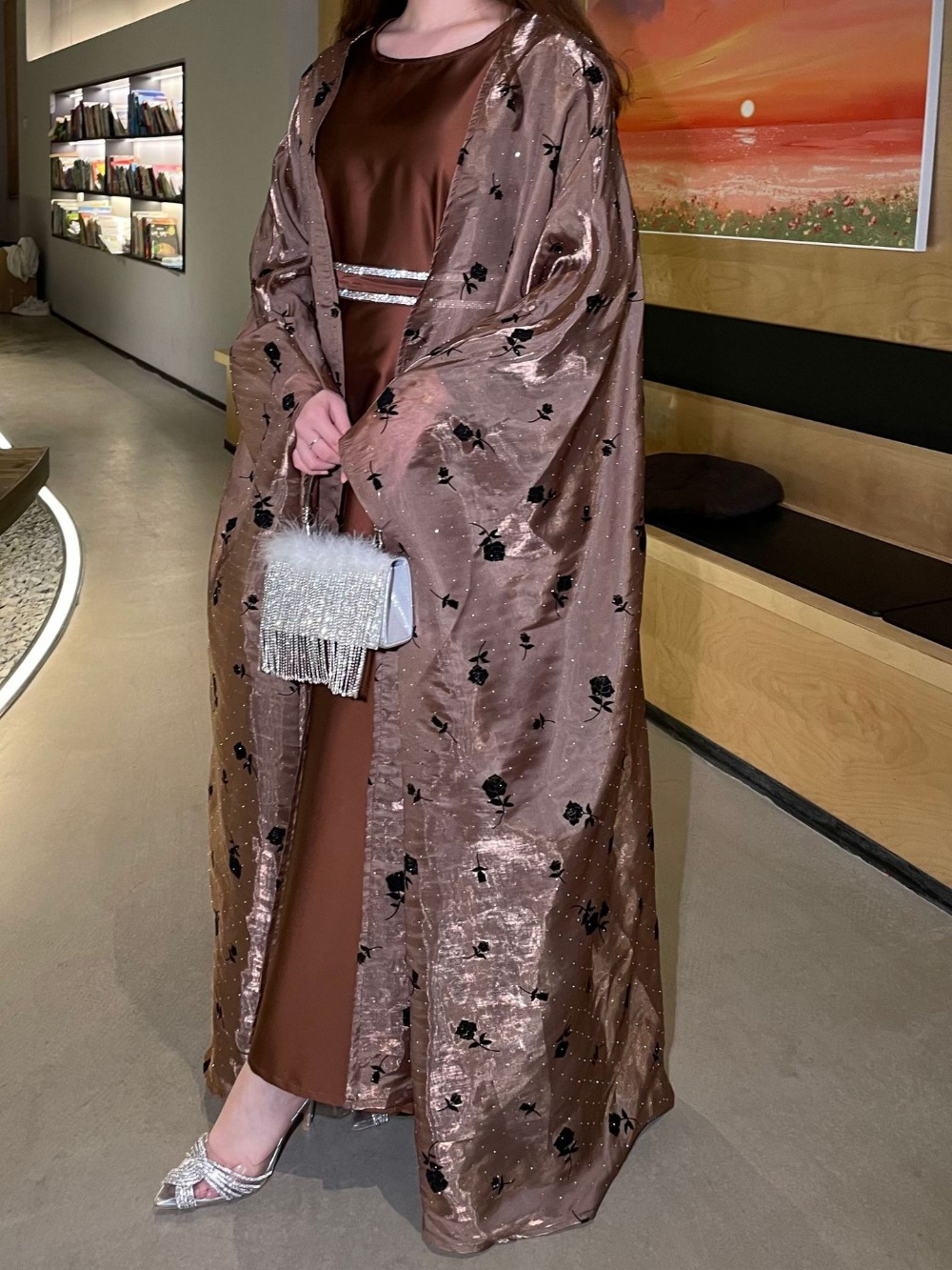 عيد مسلم 2 قطعة مجموعة فساتين  - مراجعة Jalabiya Women Arabic وسعره