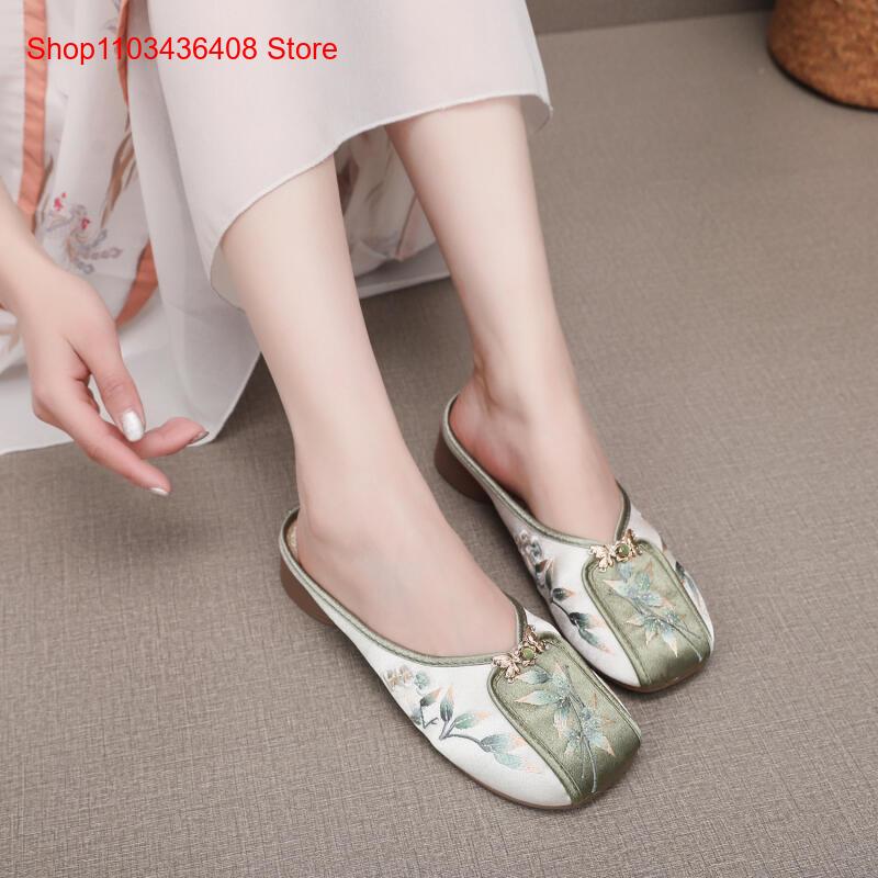 شباشب مطرزة جديدة للمنزل، أحذي - مراجعة New Ethnic Fashion وسعره