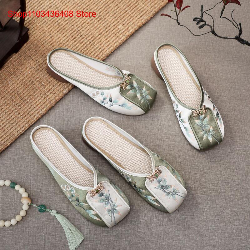 شباشب مطرزة جديدة للمنزل، أحذي - مراجعة New Ethnic Fashion وسعره