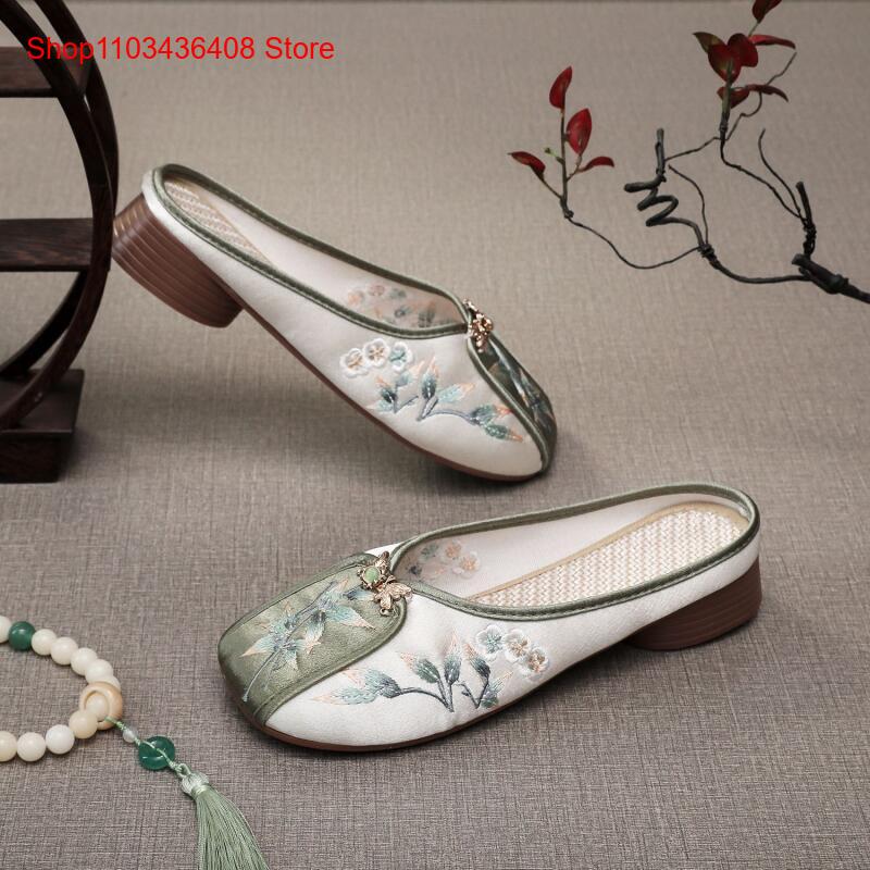 شباشب مطرزة جديدة للمنزل، أحذي - مراجعة New Ethnic Fashion وسعره