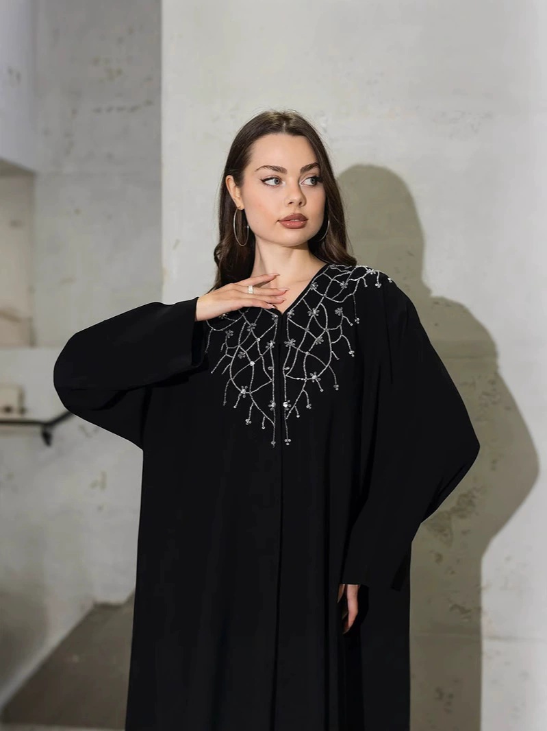 عبايات للنساء فساتين الحفلات ا - مراجعة Jalabiya Women Arabic وسعره