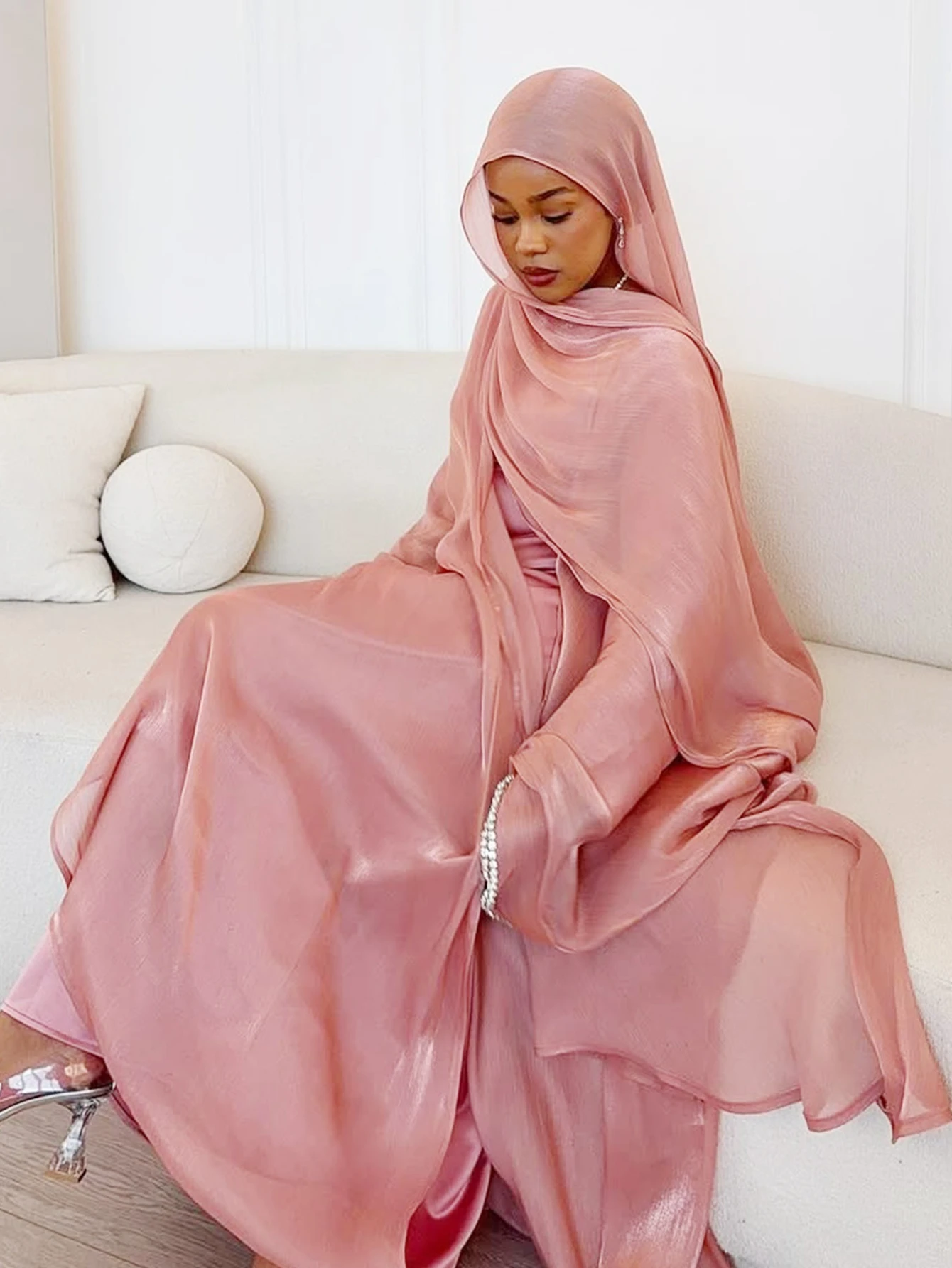 عباءة نسائية إسلامية للعيد مع  - مراجعة Jalabiya Women Arabic وسعره