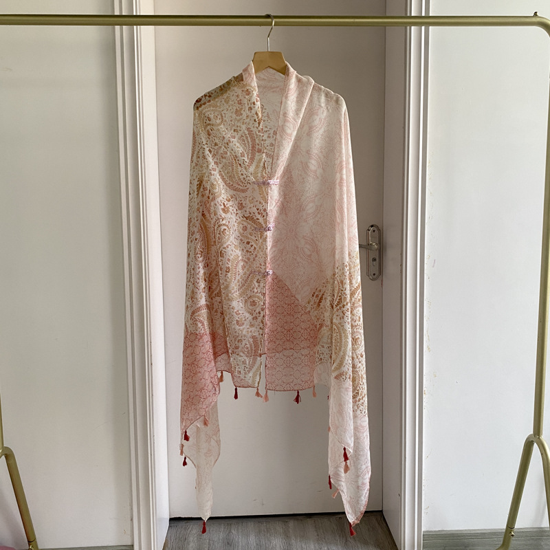 شال بيزلي بتصميم عرقي جديد مع  - مراجعة Go Ethnic Fashion وسعره