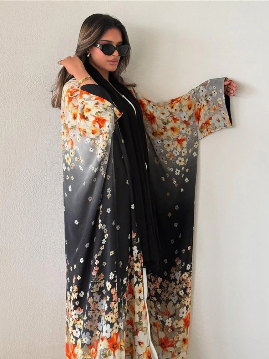 عباية نسائية إسلامية مطبوعة فس - مراجعة Jalabiya Women Arabic وسعره