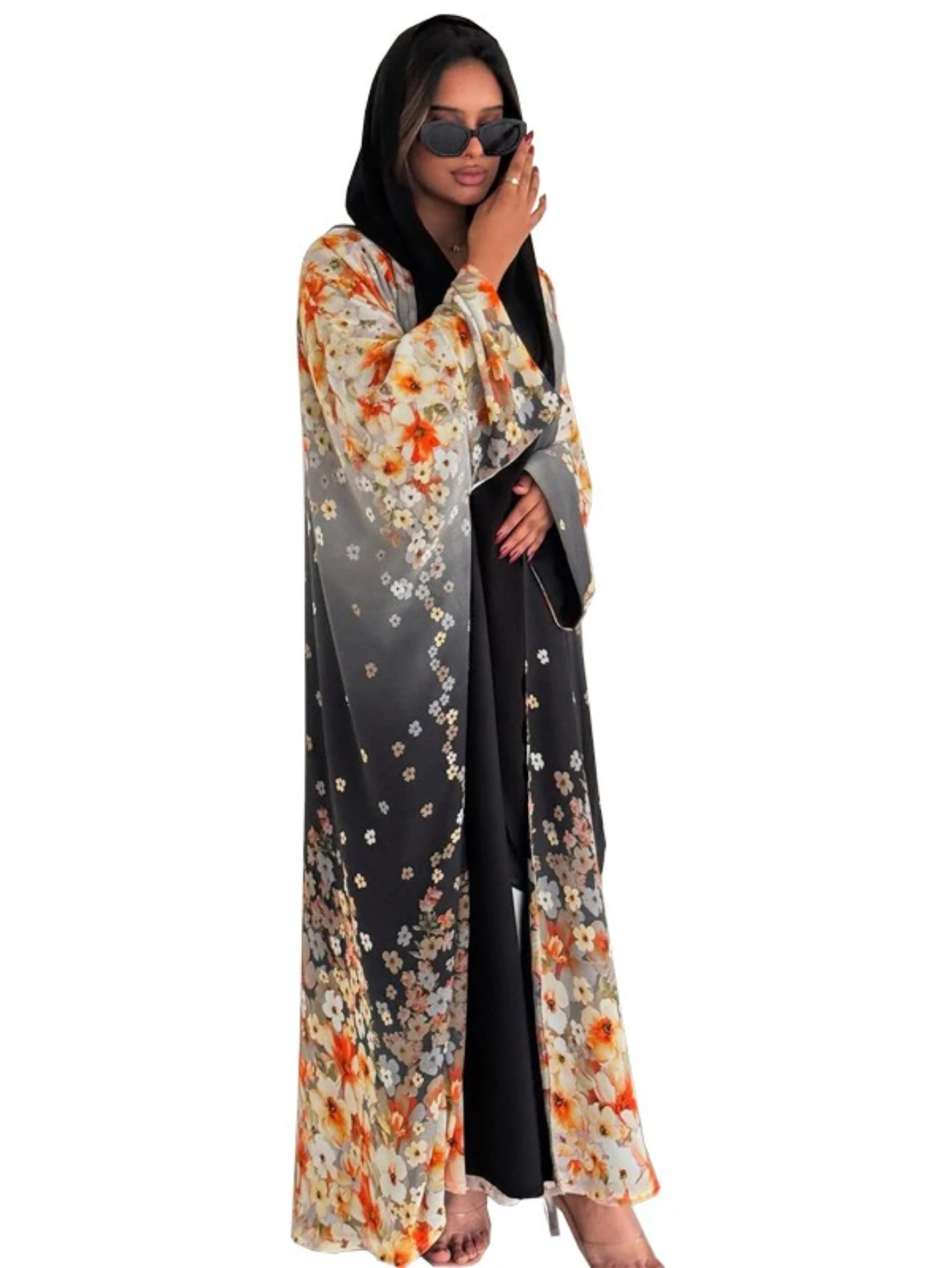 عباية نسائية إسلامية مطبوعة فس - مراجعة Jalabiya Women Arabic وسعره
