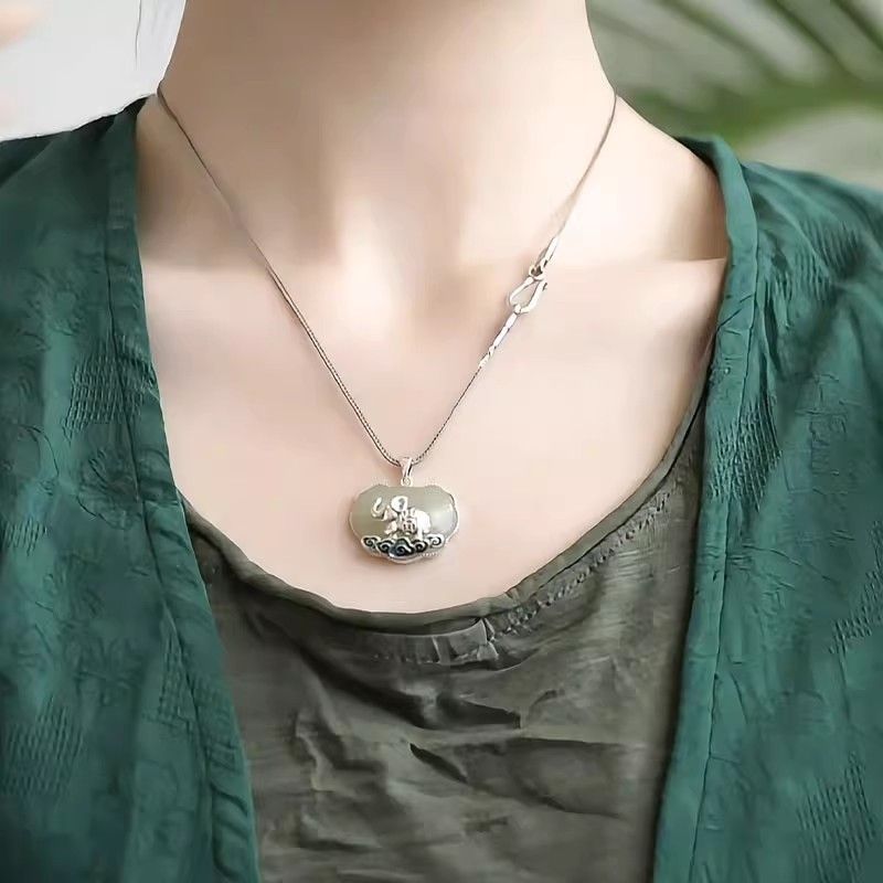 خمر 925 فضة مصوغة بطريقة سحابة - مراجعة Ethnic Contemporary Fashion وسعره