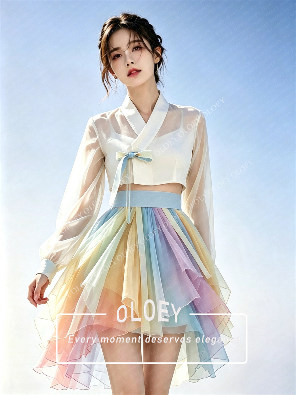 أولوي مودرن طقم هانبوك قصير من - مراجعة Hanbok Modern Set وسعره