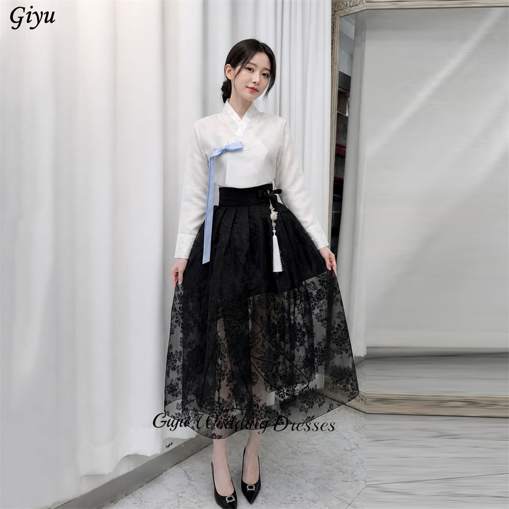 فستان هانبوك كوري مخصص من جيو  - مراجعة Hanbok Modern Set وسعره